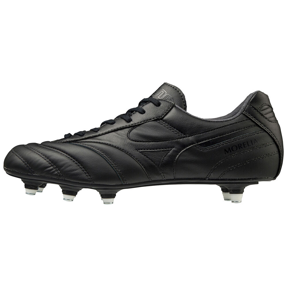 Mens Mizuno Morelia II Elite SI Soccer Cleats Black Philippines (AIFQVZ158)